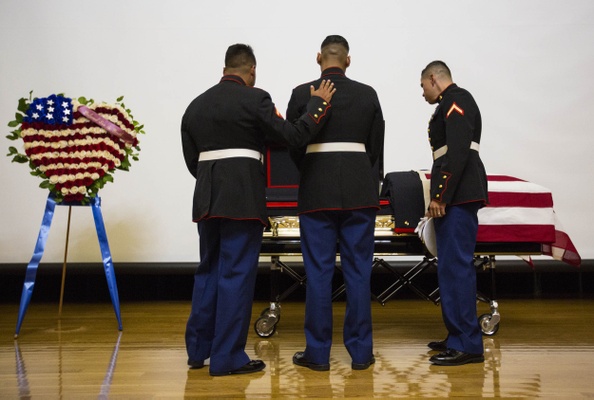 Murder charges filed in Marine killing in Jefferson Park