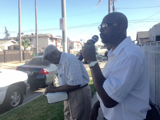 Father urges peace in the neighborhood where his son was gunned down