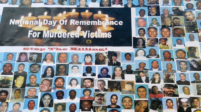 A weekend for 'remembering the good things' about slain loved ones