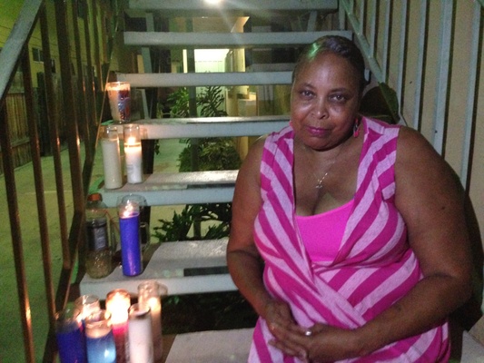 'He was supposed to be safe here,' mother says of son who was gunned down outside Palms home