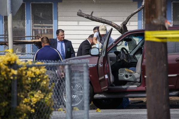 A snapshot of L.A. County's 19 homicides in a week that was defined by killings elsewhere