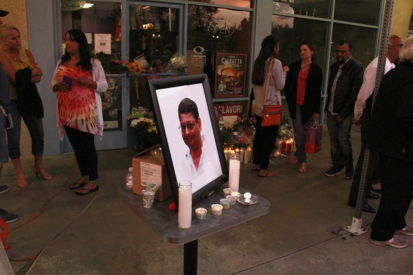 Hundreds honor San Dimas man killed during robbery at his Quiznos restaurant